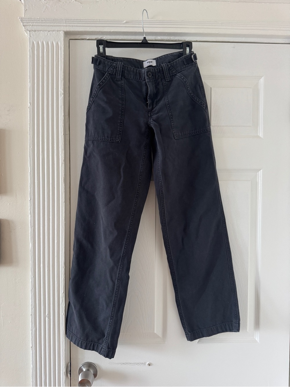 Aritzia Faded Black Utility Pants